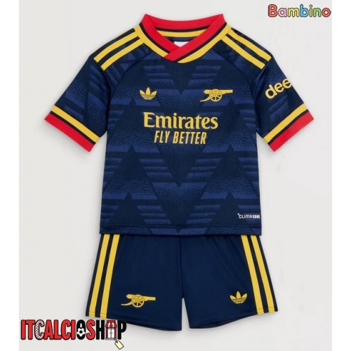 Arsenal Declan Rice #41 Seconda Maglia Bambino 2026-27 Manica Corta (+ Pantaloni corti)